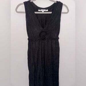 Max Studio full length maxi black column dress, size XS, EUC